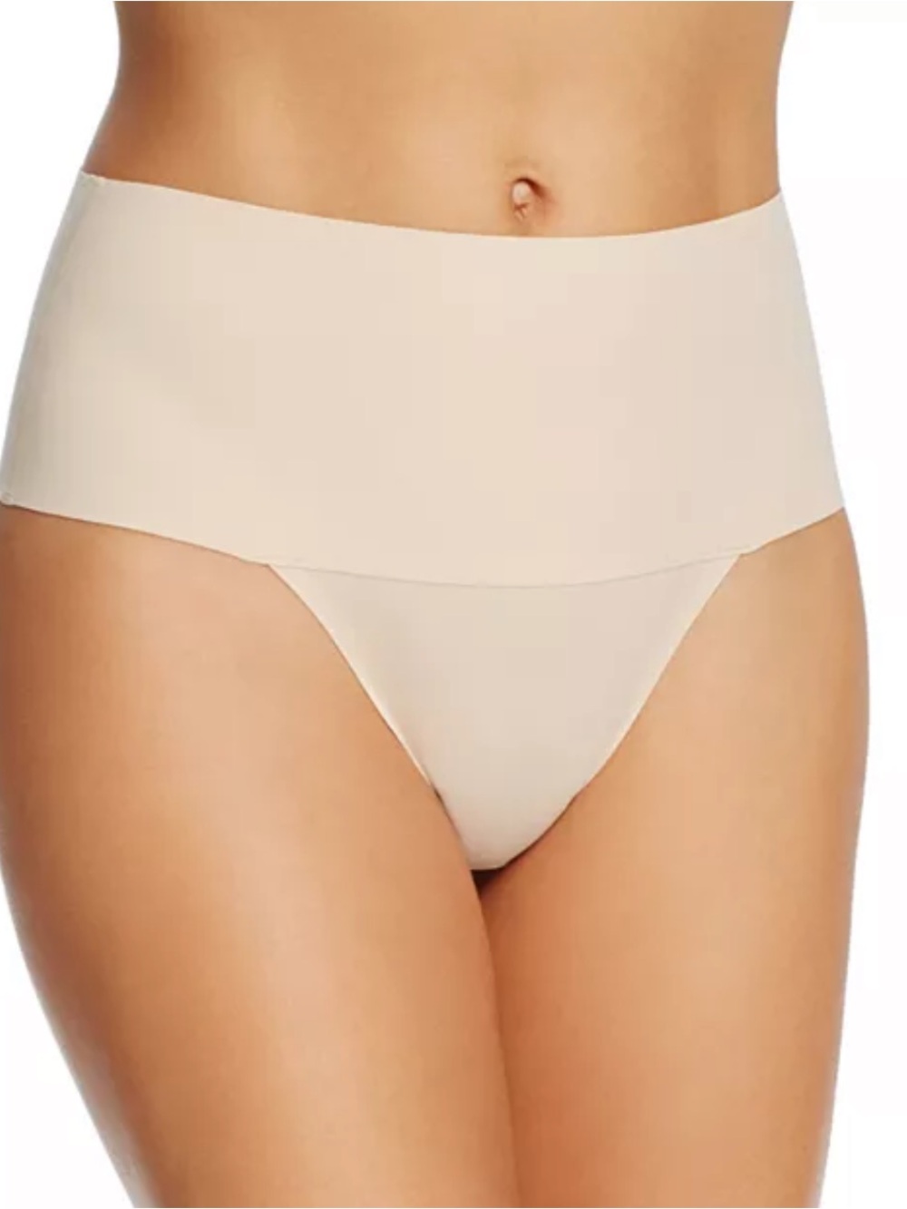 SPANX NWT SPANXsupersmooth Undie-tectable Thong Soft Nude Size Small